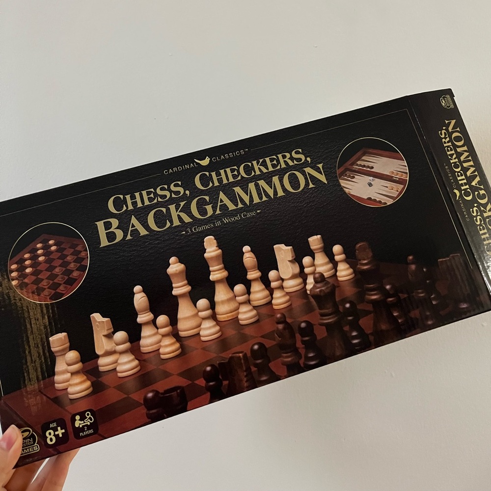 Chess, background, checkers